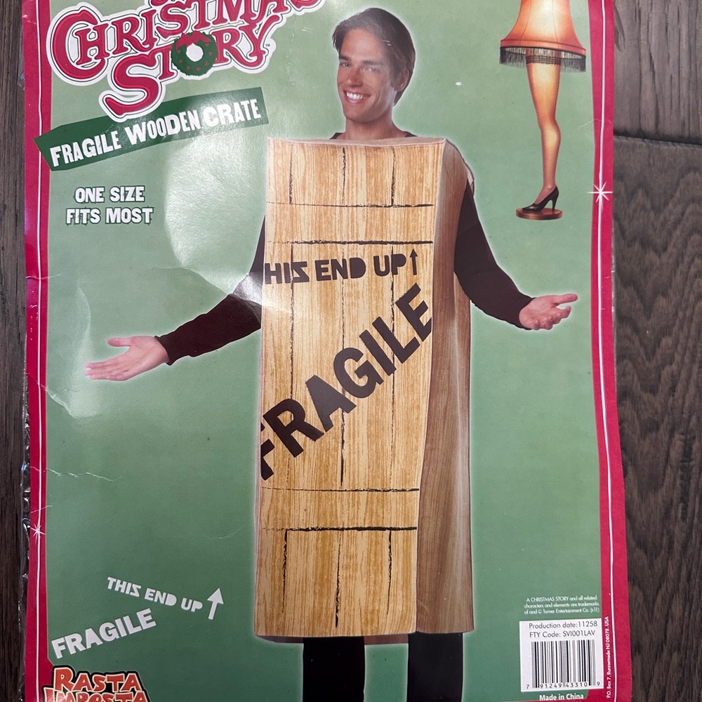 Halloween Costume- Fragile Crate